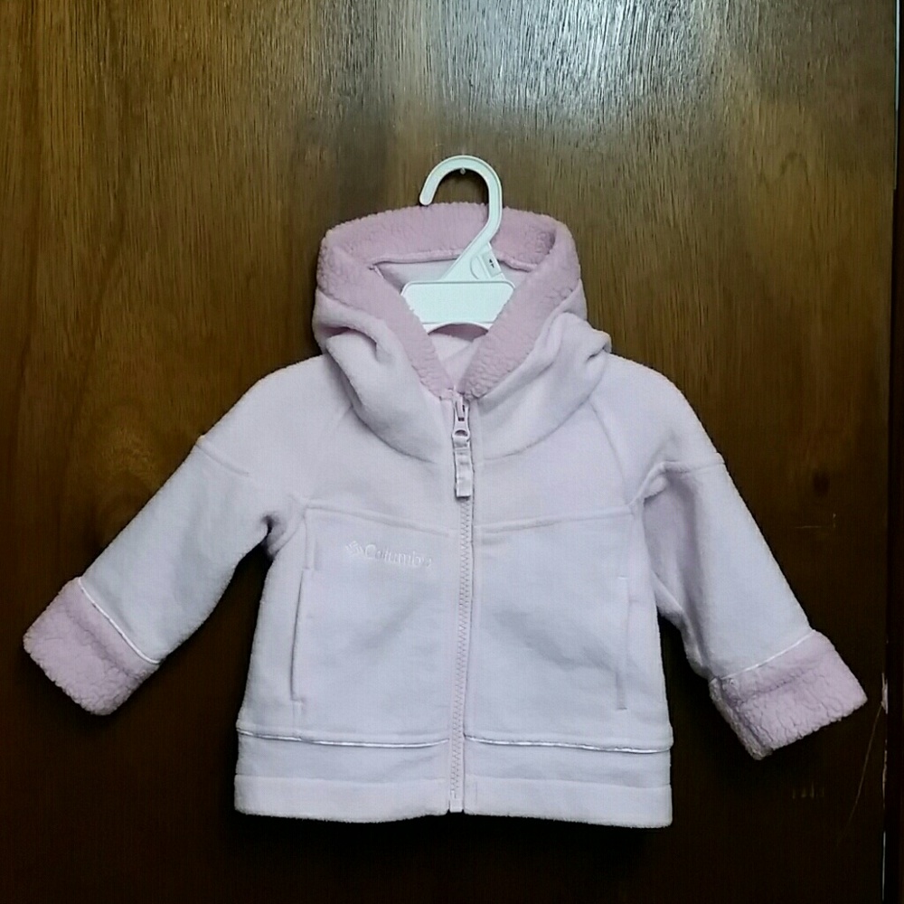 🦄Columbia Girls Fleece Jacket With Hood🦄